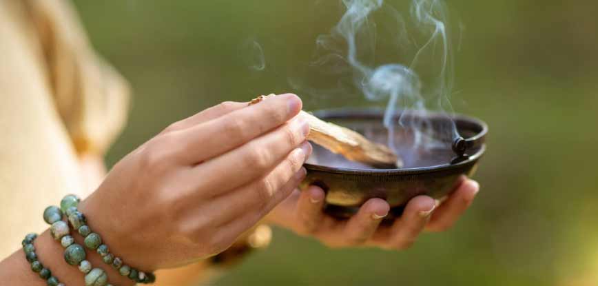 Palo Santo ritual